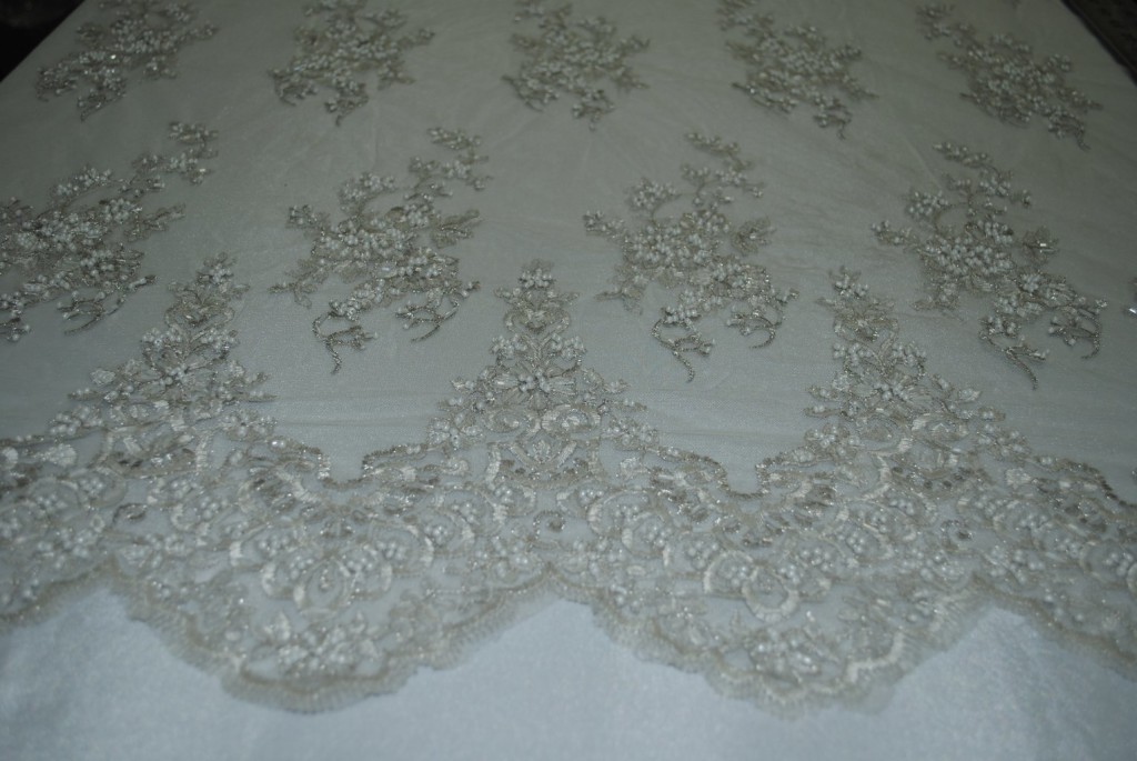 Quality hand crafted beaded lace