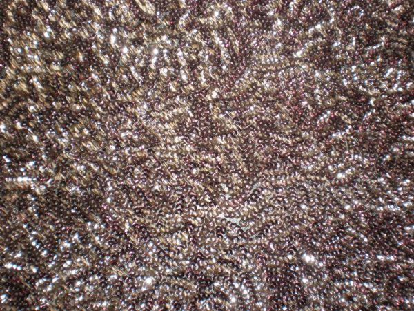 Dusty-Rose Heavily Sequins fabric